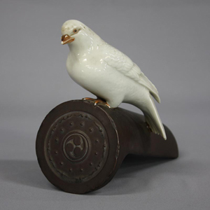 Makuzu Kozan Porcelain Okimono 二代眞葛香山 1