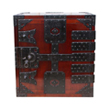 Sea chest type Keyaki wood tansu 1