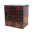 Sea chest type Keyaki wood tansu 2