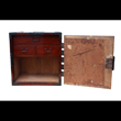 Sea chest type Keyaki wood tansu 4