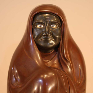 Daruma figure by NAKAGAWA YOSHIZANE (son of SHOAMI KATSUYOSHI) 中川義実1