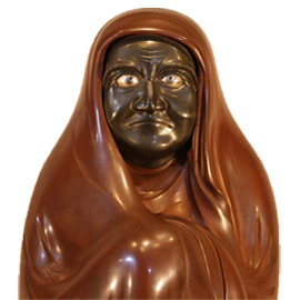 Daruma figure by NAKAGAWA YOSHIZANE